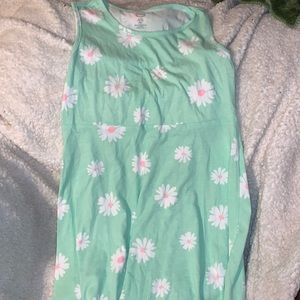 70s hippie daisy dress